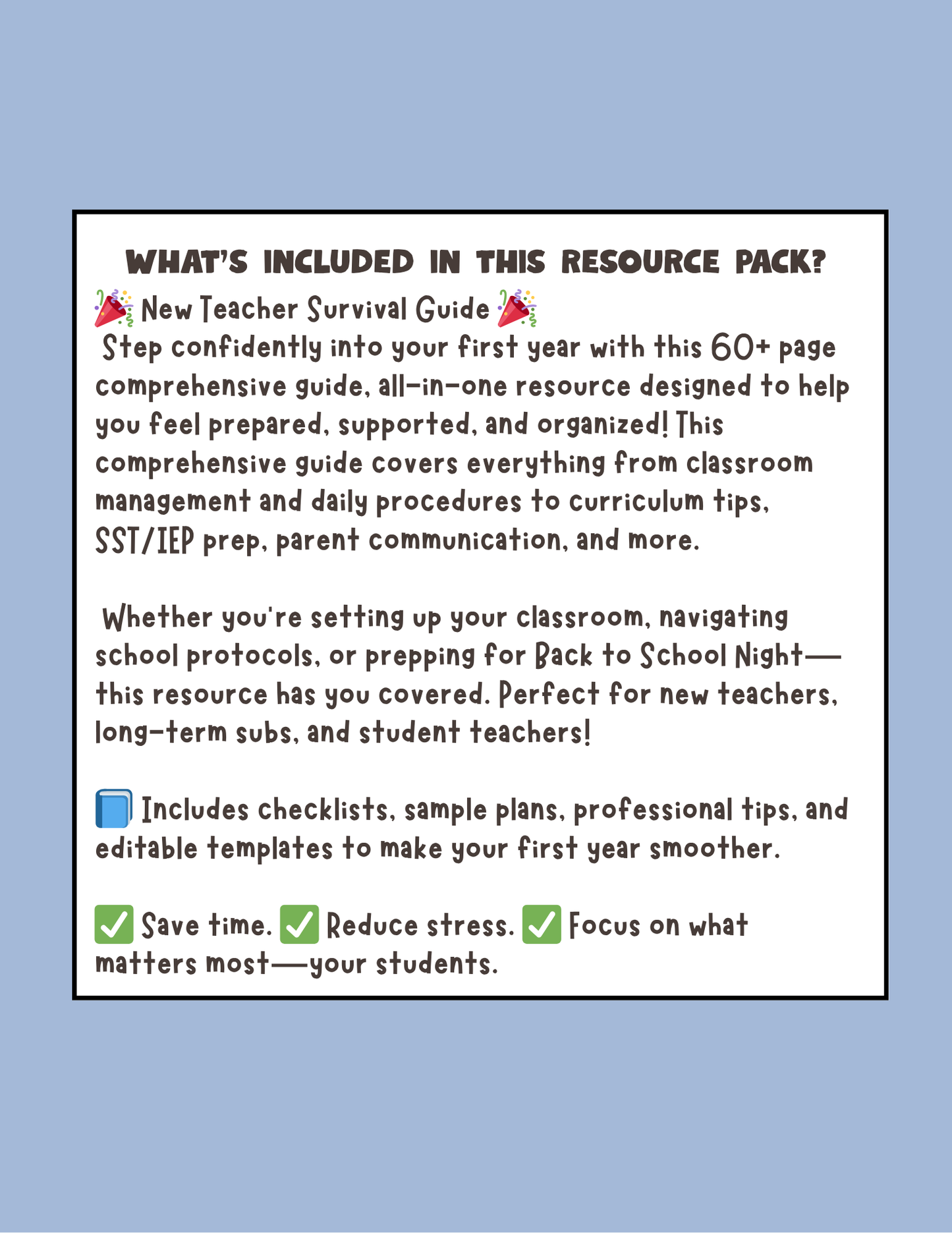 First Year Teacher Checklist & Survival Guide | 60+ Pages of Tips & Templates