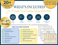 K-2 Printable Math Support Mats | A Whole Year Of Scaffolded Tools To Build Number Sense