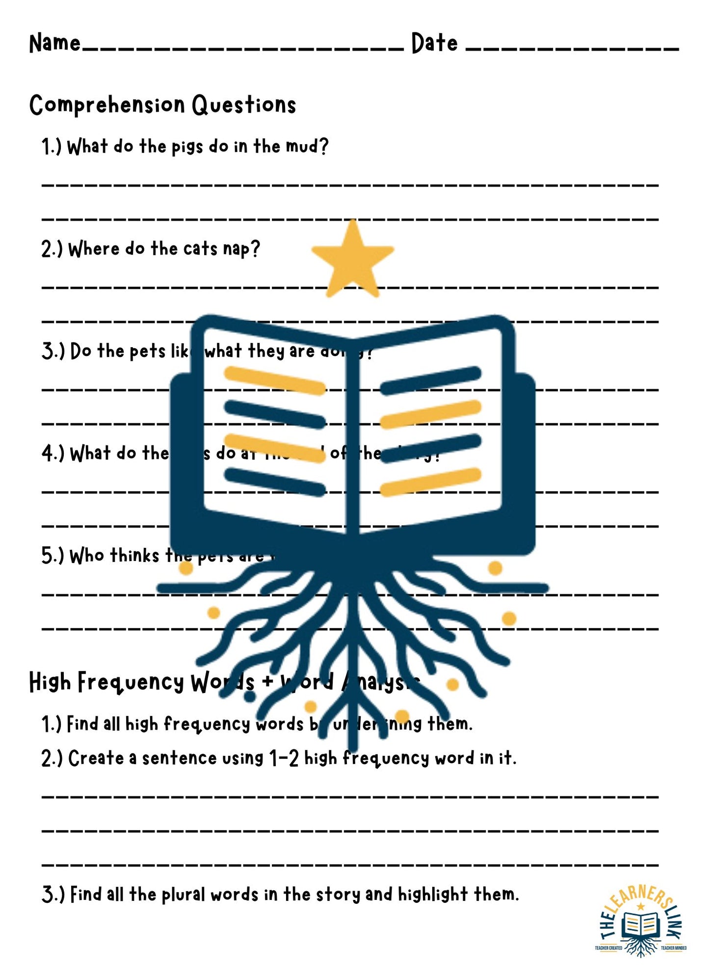 32 Decodable Texts | 2nd Grade Magnetic Reading | HFW + Comp + Word Work